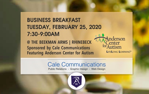 Rhinebeck Chamber Breakfast Hosted by Cale Communications and Anderson Center for Autism