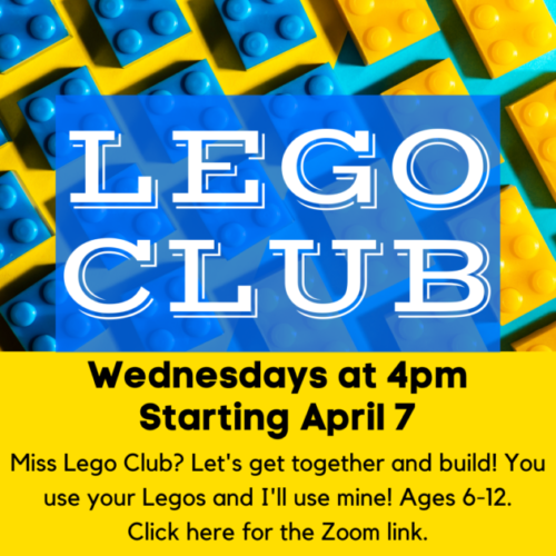 Lego Club – via Zoom