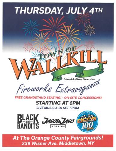 Town of Wallkill – 4th of July Fireworks Extravaganza