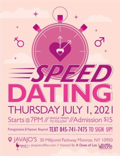 speed​​ dating calendar)
